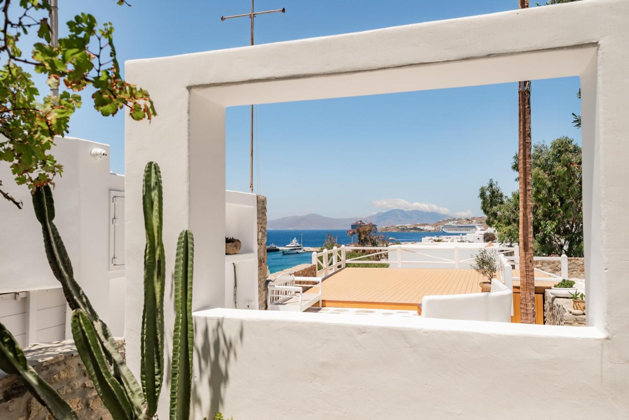 Rania Apartments Sea View Mykonos Town Exterior foto